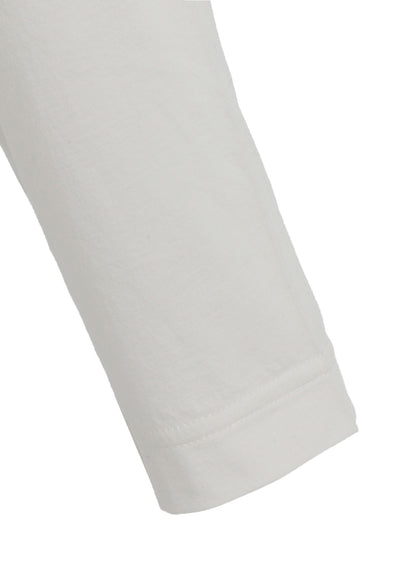 SOFT JERSEY STRING COLLAR LONG T