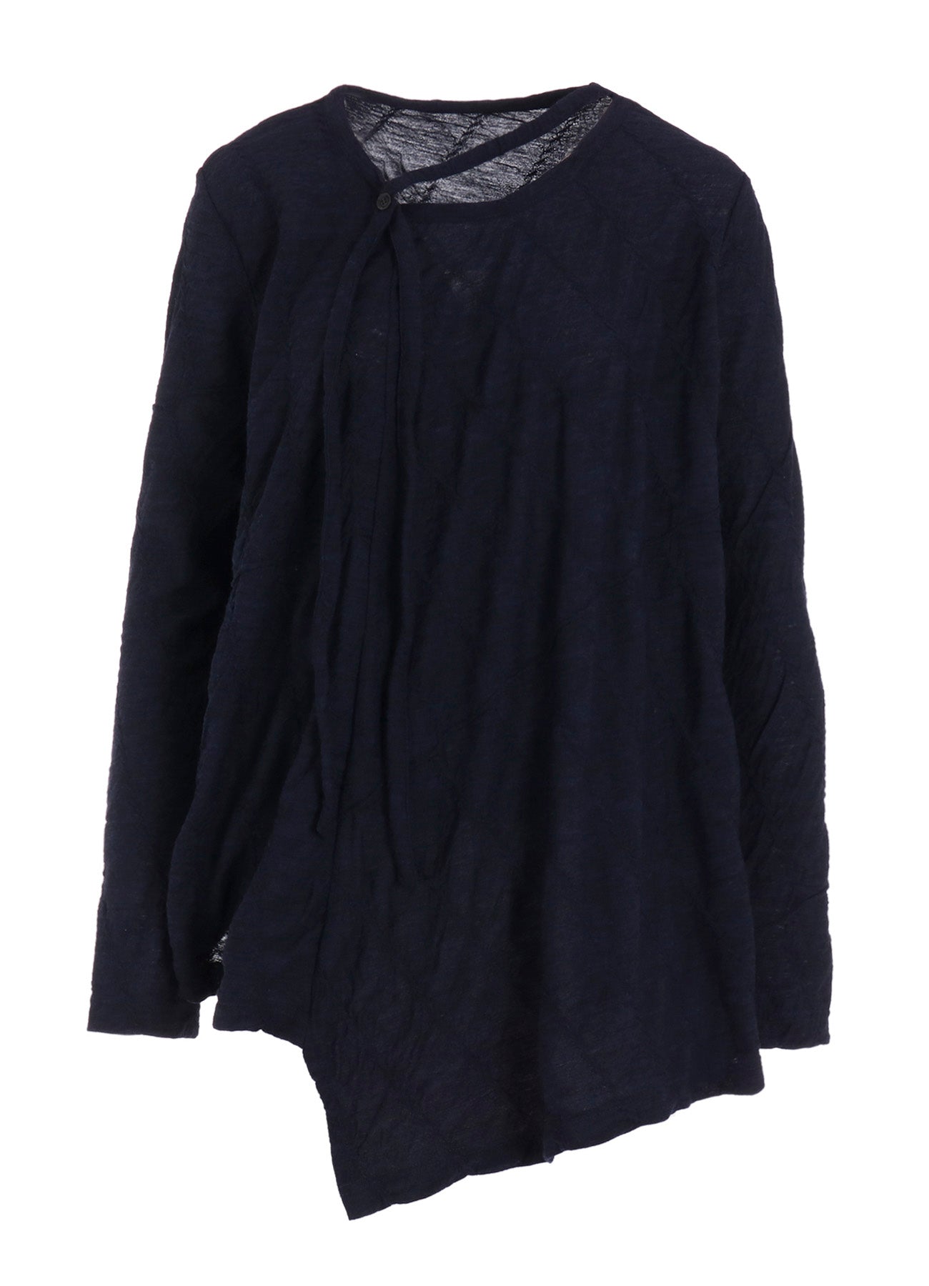 DIAGONAL CABLE JQ STRING COLLAR LONG T