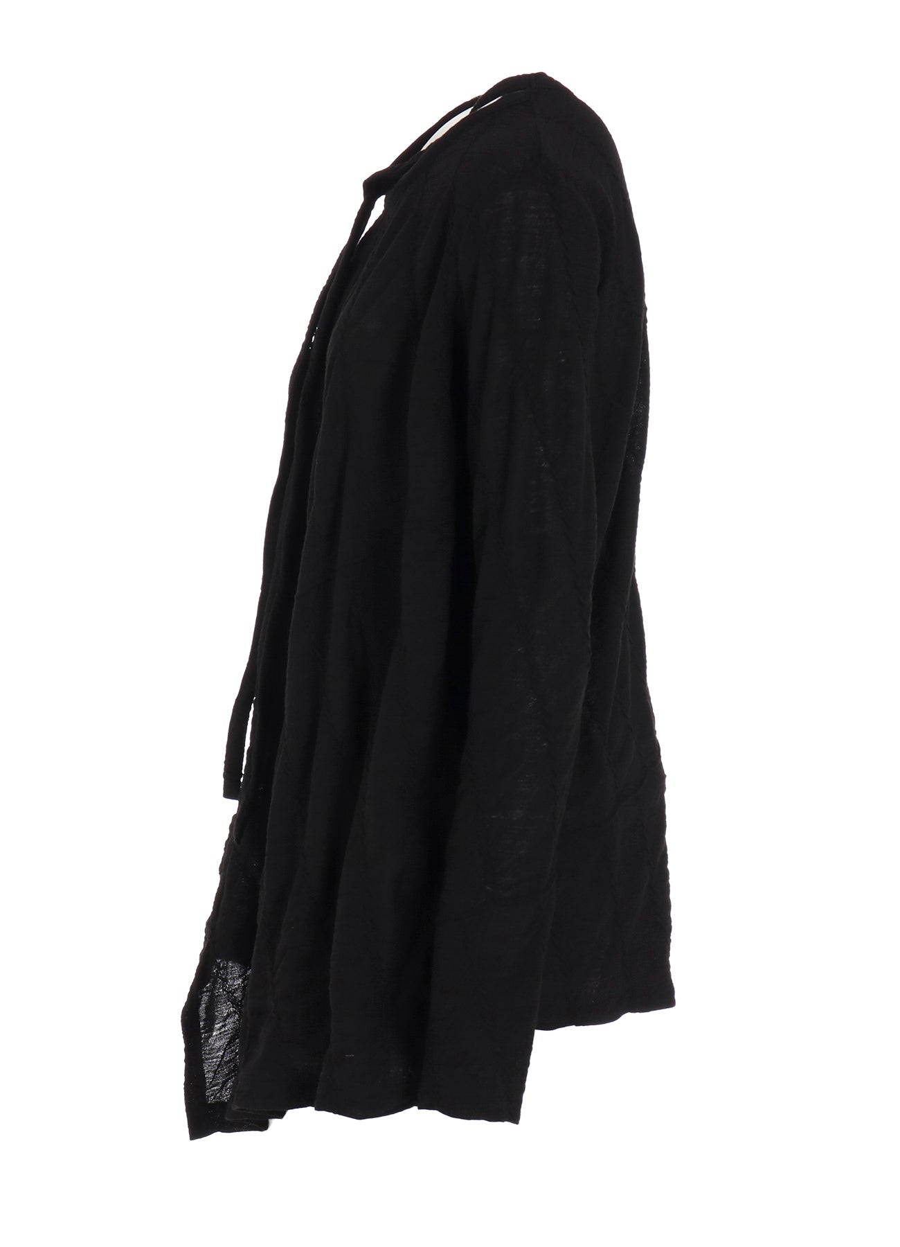 DIAGONAL CABLE JQ STRING COLLAR LONG T