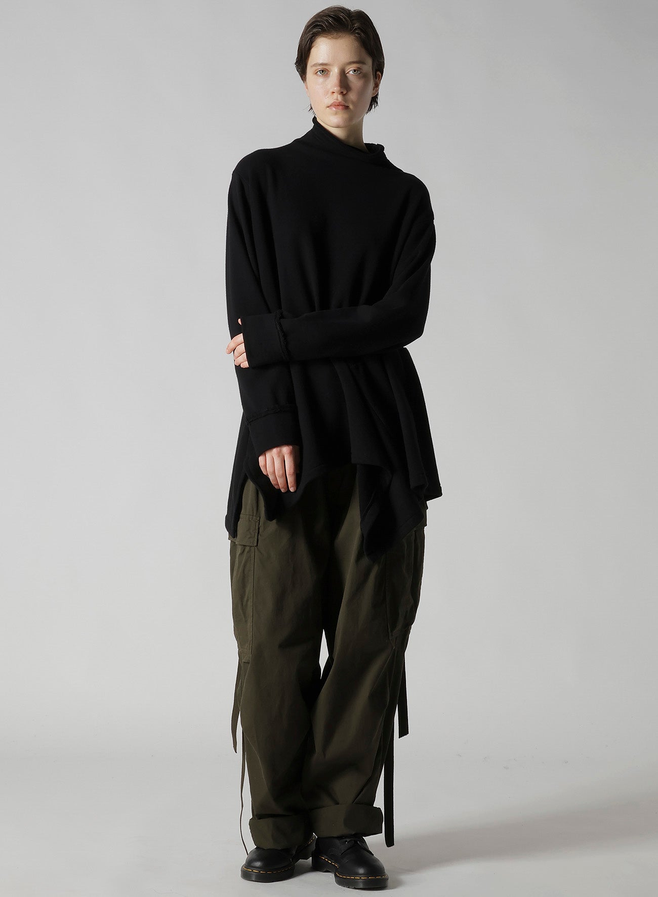 SOFT FRENCHTERRY OFF NECK PULLOVER