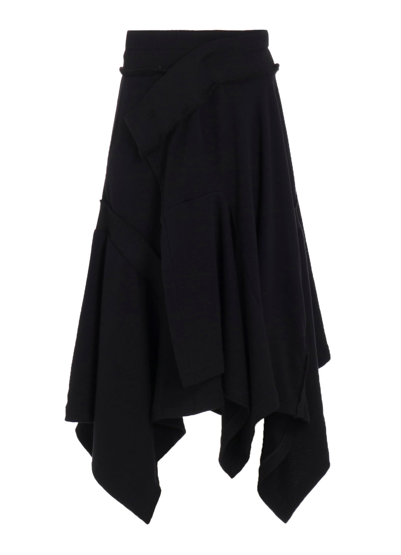 SOFT FRENCHTERRY WRAP STYLE SKIRT