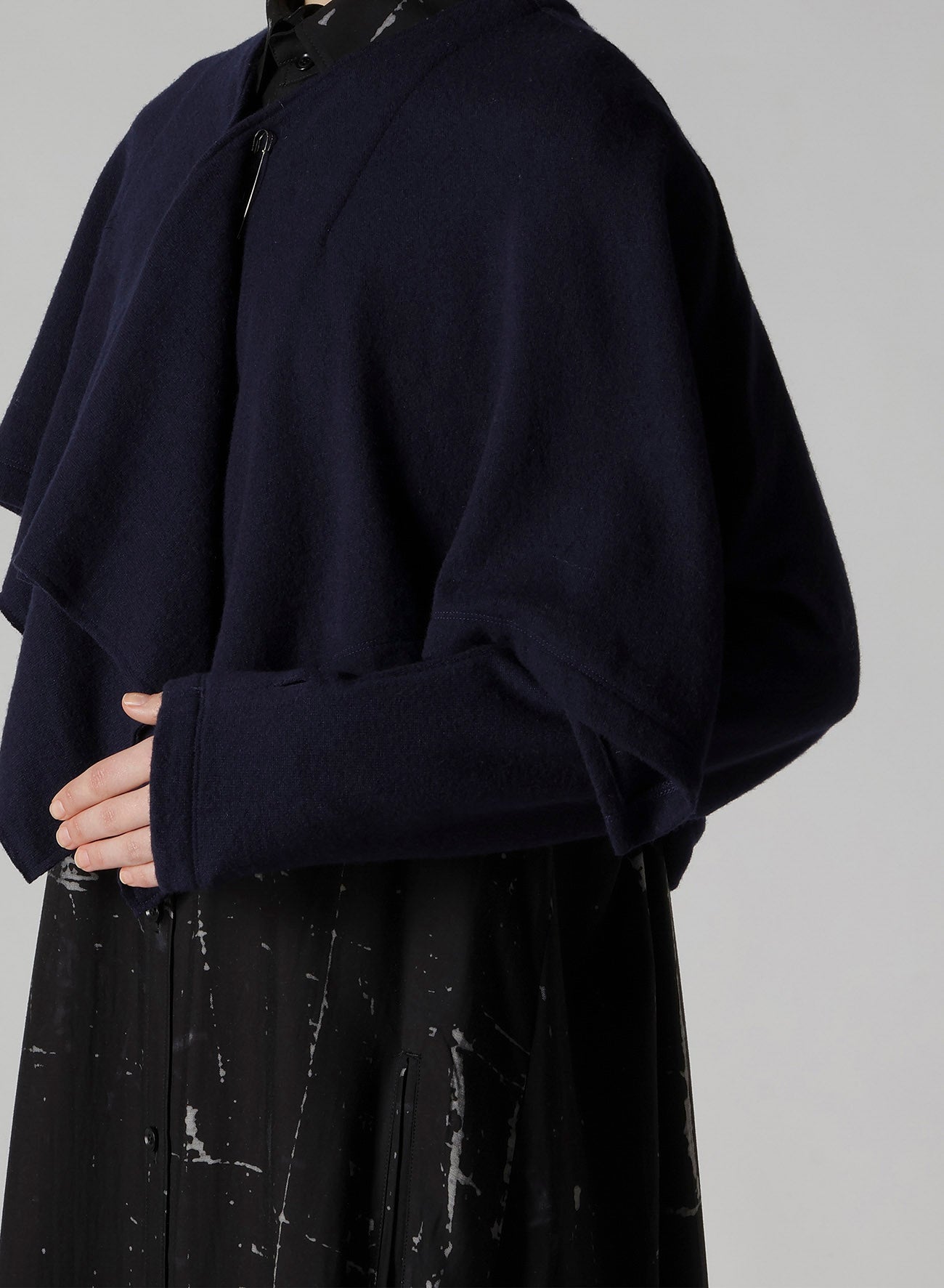 W/NY JERSEY BOLERO CARDIGAN