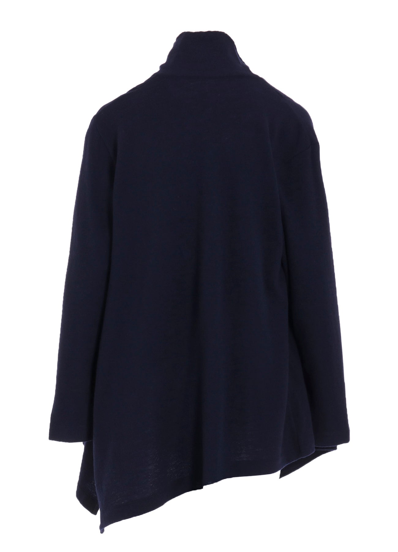 W/NY JERSEY HIGH NECK CARDIGAN