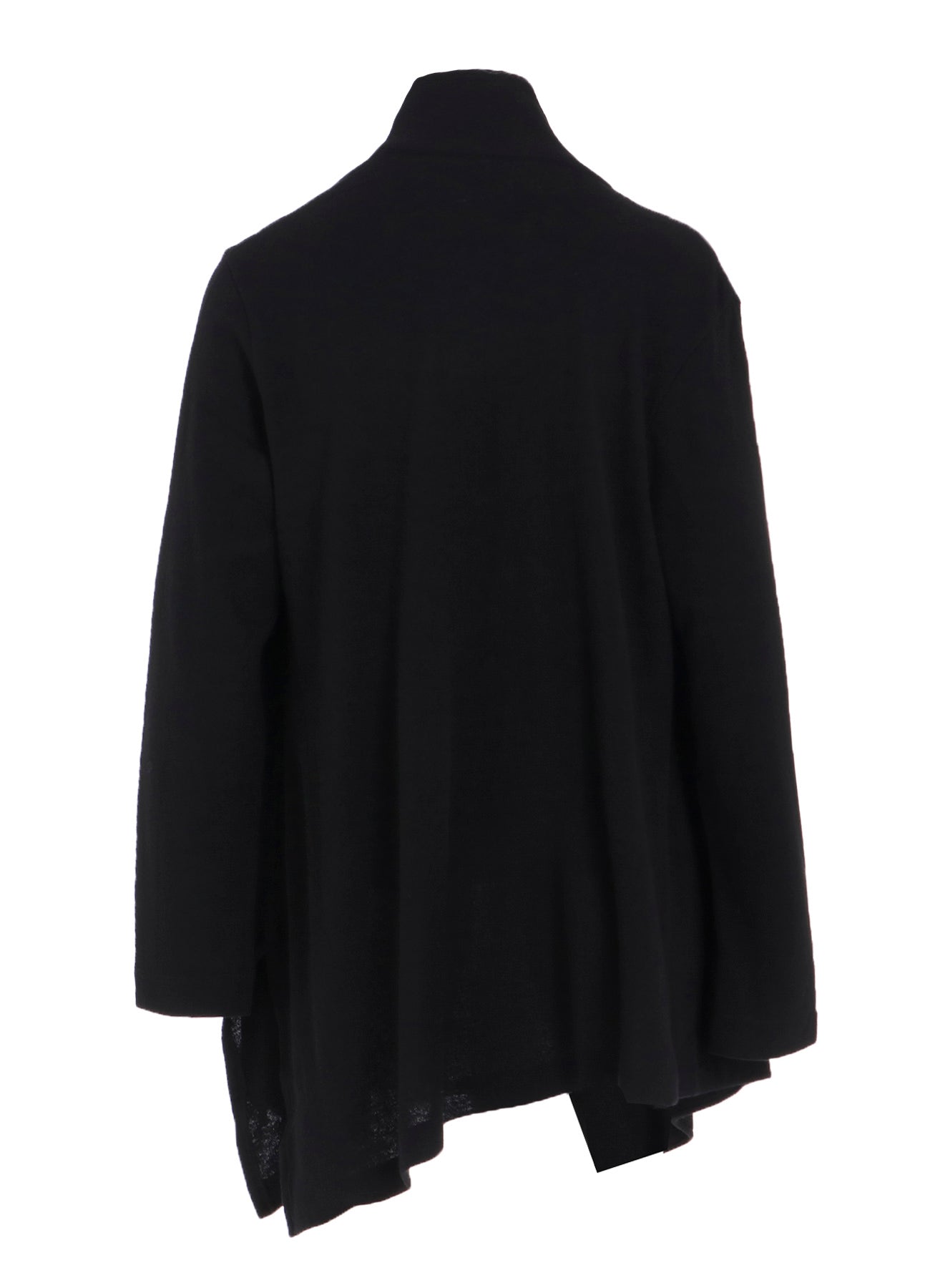 W/NY JERSEY HIGH NECK CARDIGAN