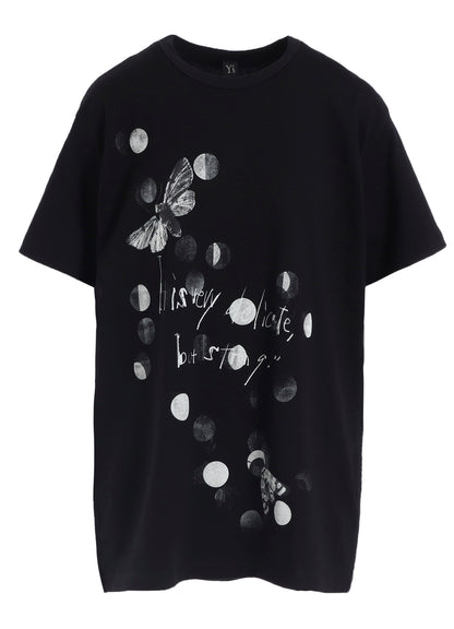 POLKA DOT / BUTTERFLY PRINT HALF SLEEVE T