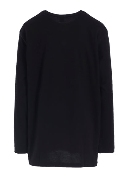 POLKA DOT / BUTTERFLY PRINT LONG SLEEVE T