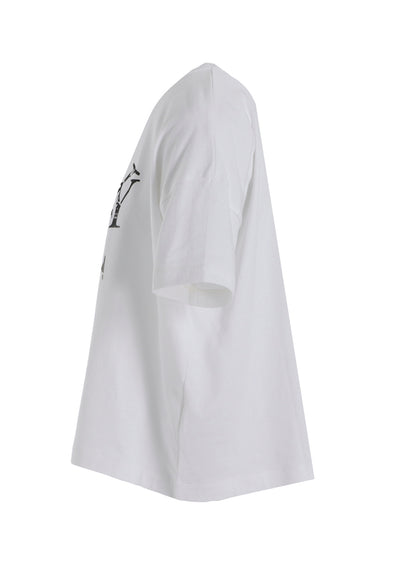 ANGEL PRINT HALF SLEEVE T