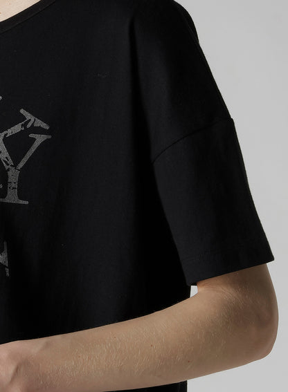 ANGEL PRINT HALF SLEEVE T