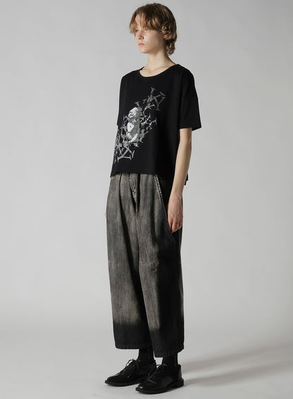 ANGEL PRINT HALF SLEEVE T