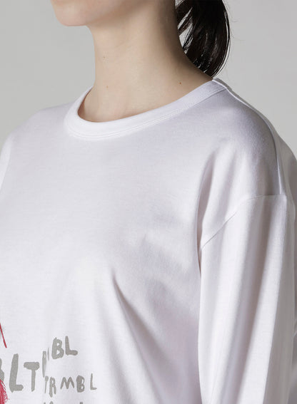 ANGEL PRINT LONG SLEEVE T