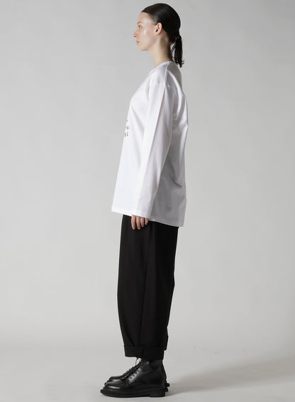 ANGEL PRINT LONG SLEEVE T