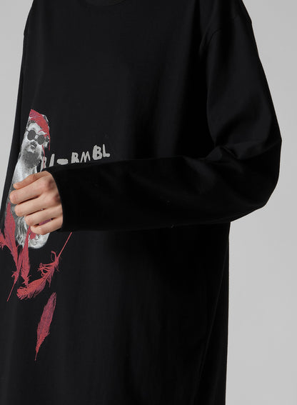 ANGEL PRINT LONG SLEEVE T