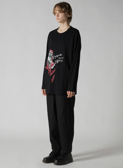 ANGEL PRINT LONG SLEEVE T