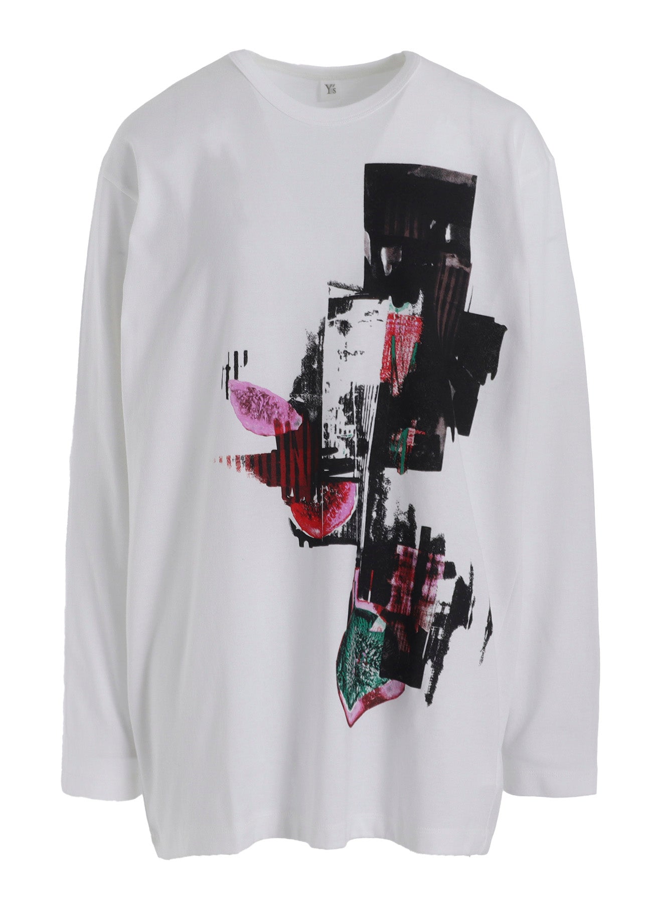 FRUIT PRINT GRAPHIC LONG SLEEVE T