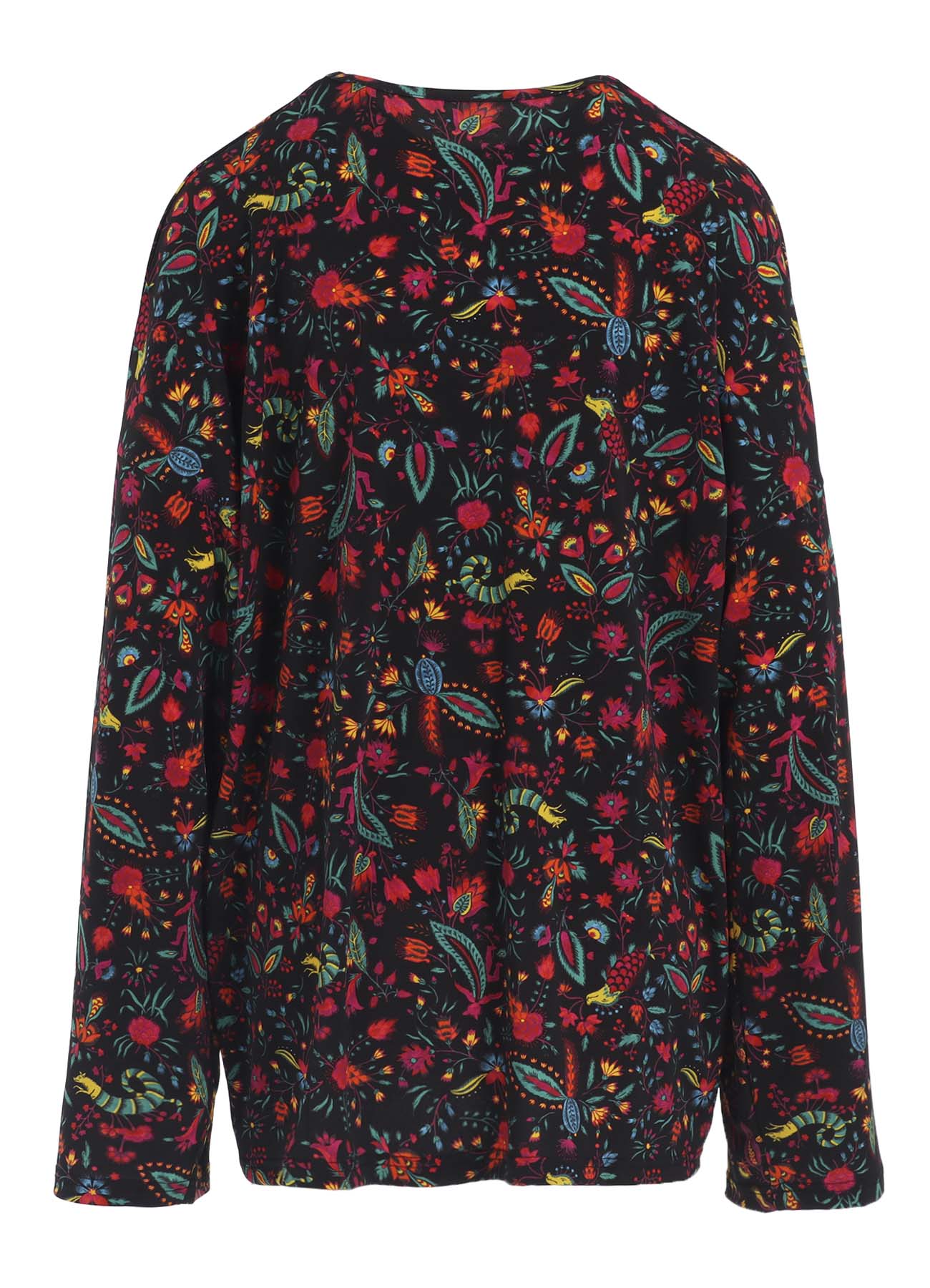 FLOWER PRINT PE JERSEY PANEL T