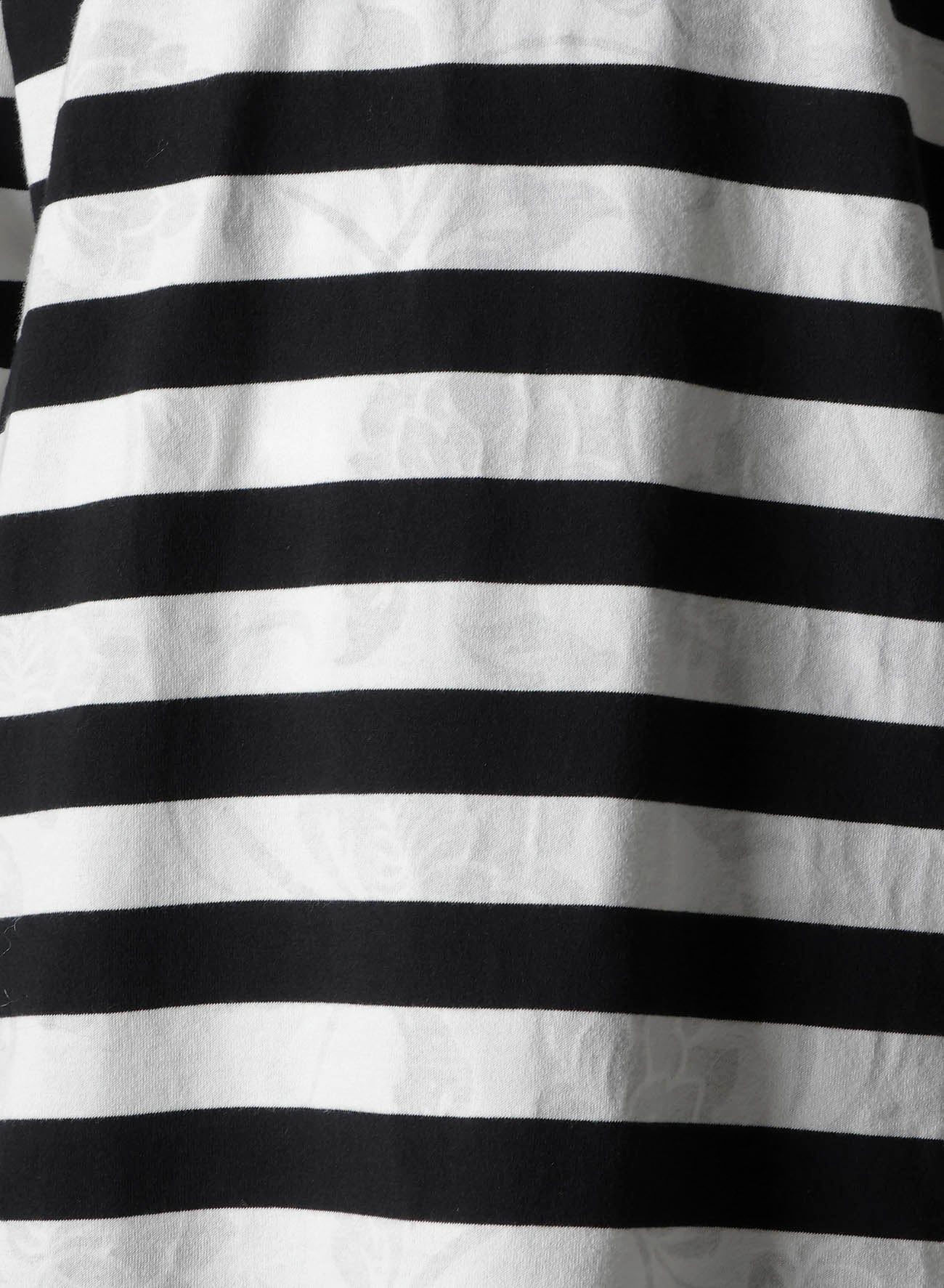 FLOWER PRINT/STRIPE Y'S STITCH LONG SLEEVE T