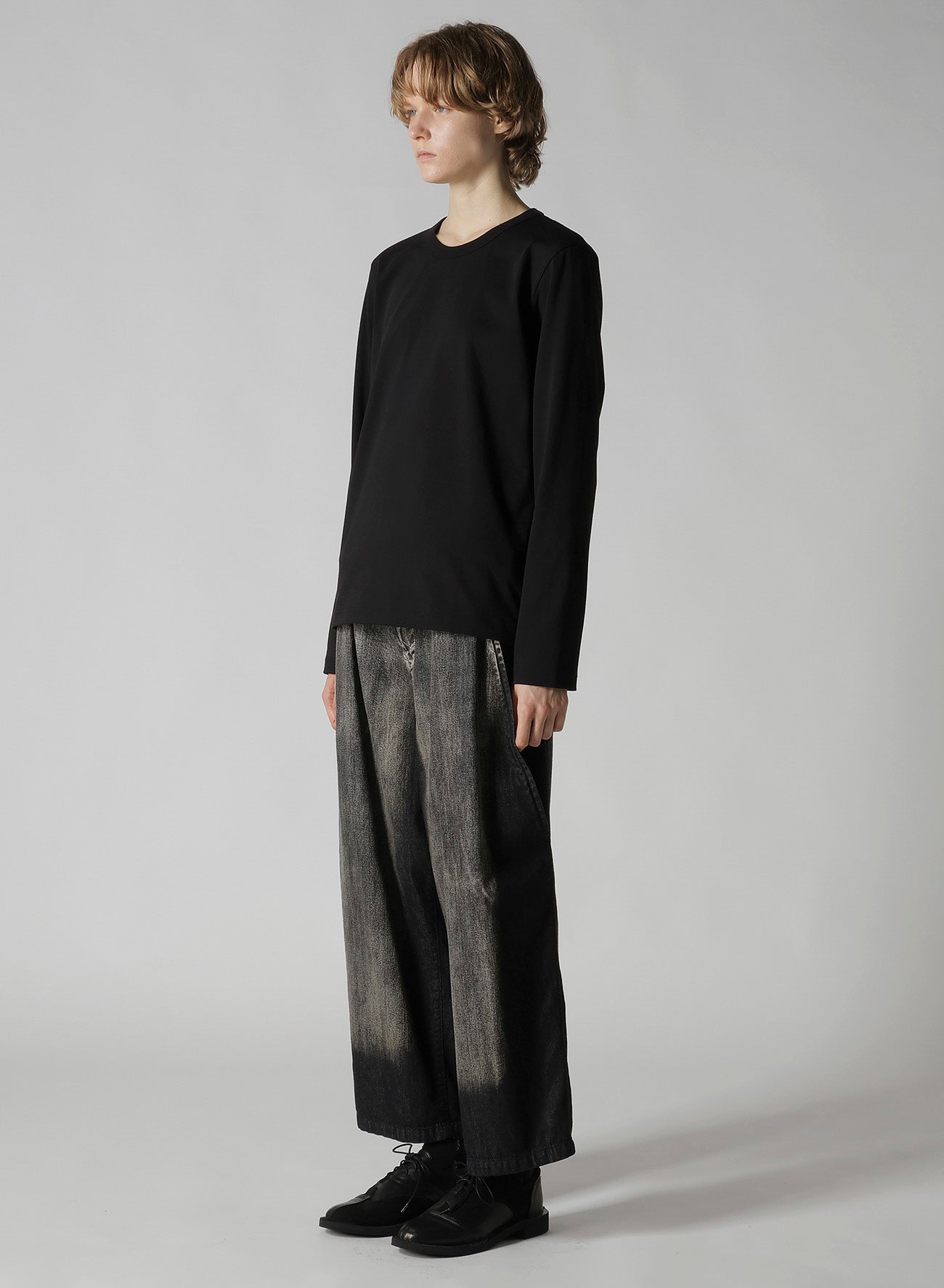 HARD TWISTED JERSEY Y'S STITCH LONG SLEEVE T