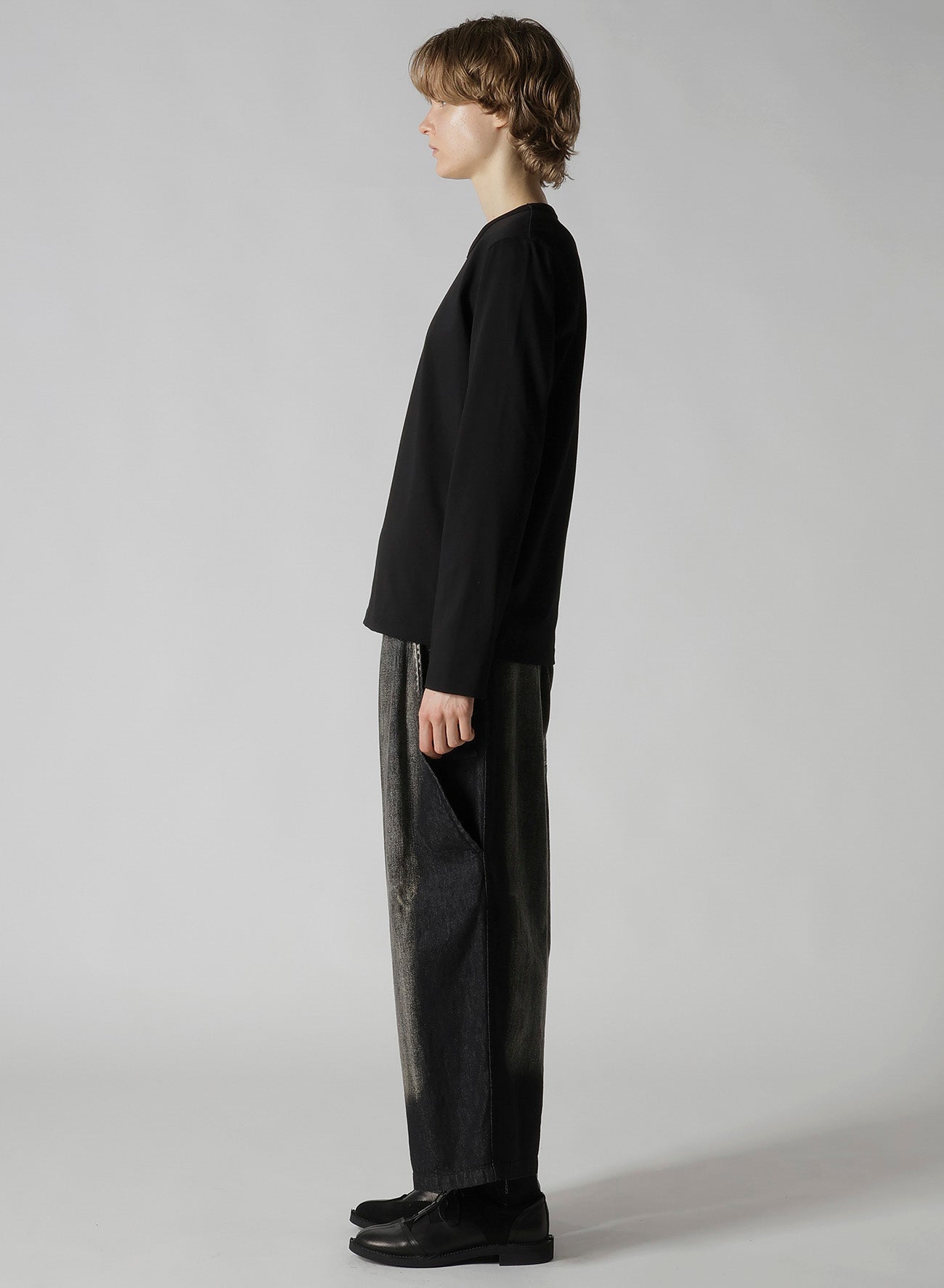 HARD TWISTED JERSEY Y'S STITCH LONG SLEEVE T