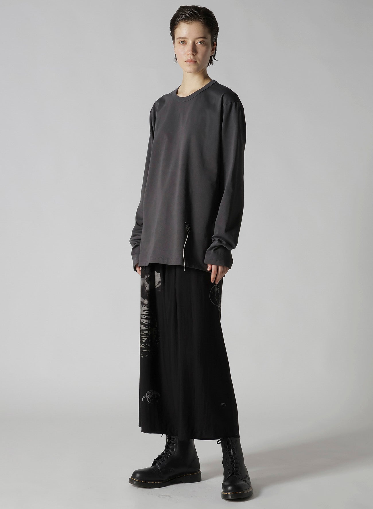 HARD TWISTED JERSEY Y'S STITCH LONG SLEEVE BIG T
