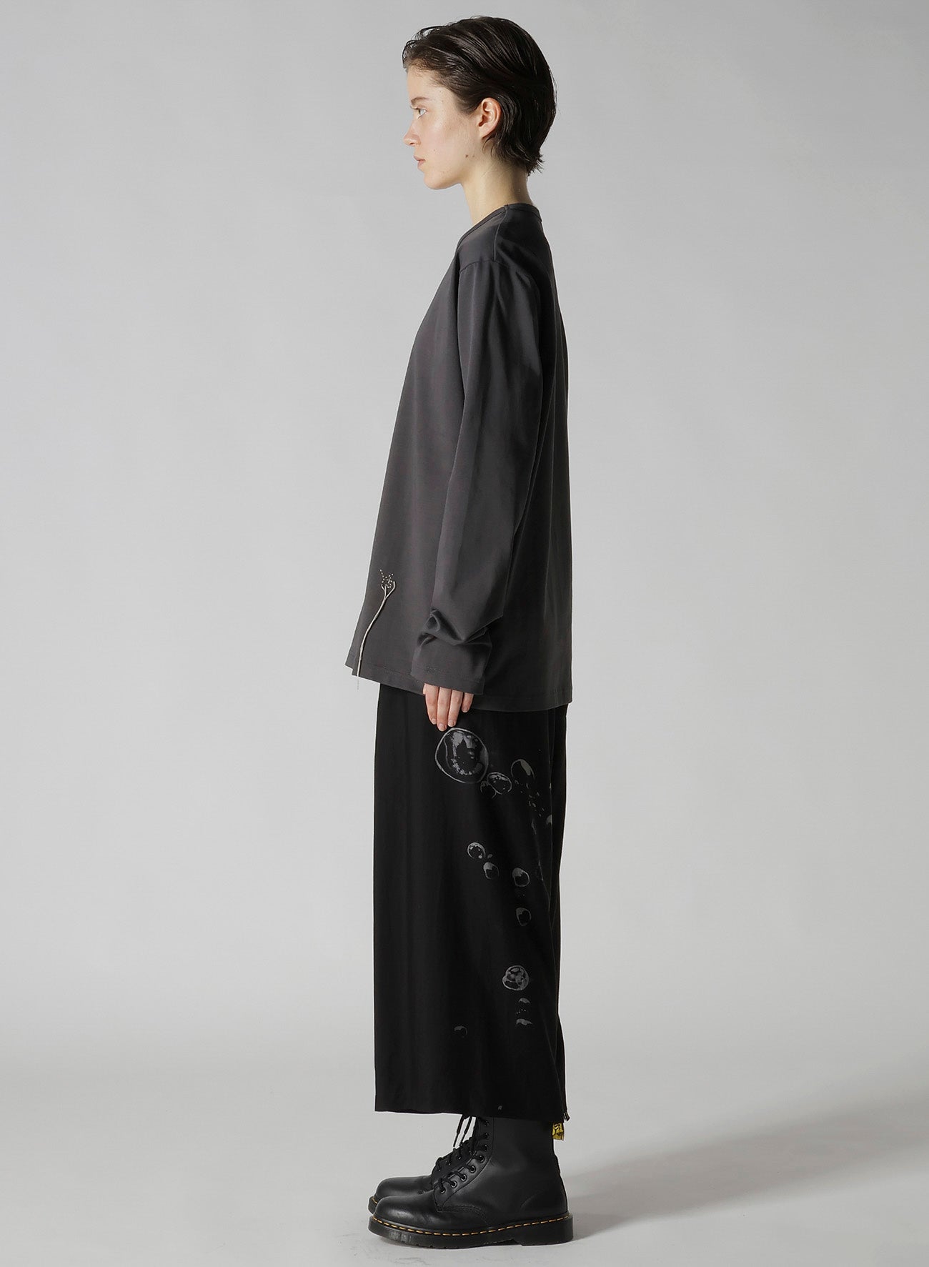 HARD TWISTED JERSEY Y'S STITCH LONG SLEEVE BIG T