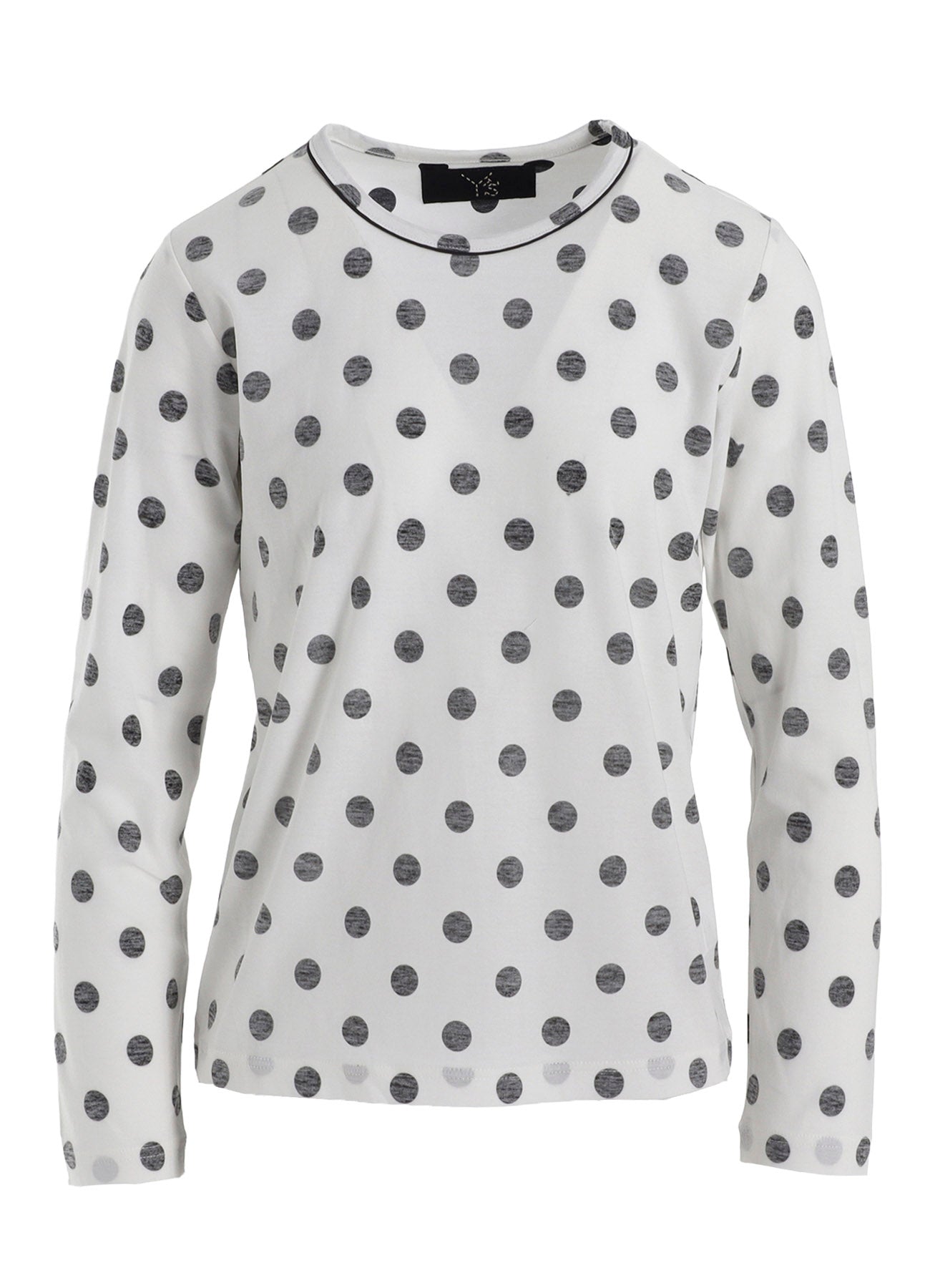 POLKA DOT Y'S STITCH LONG SLEEVE T