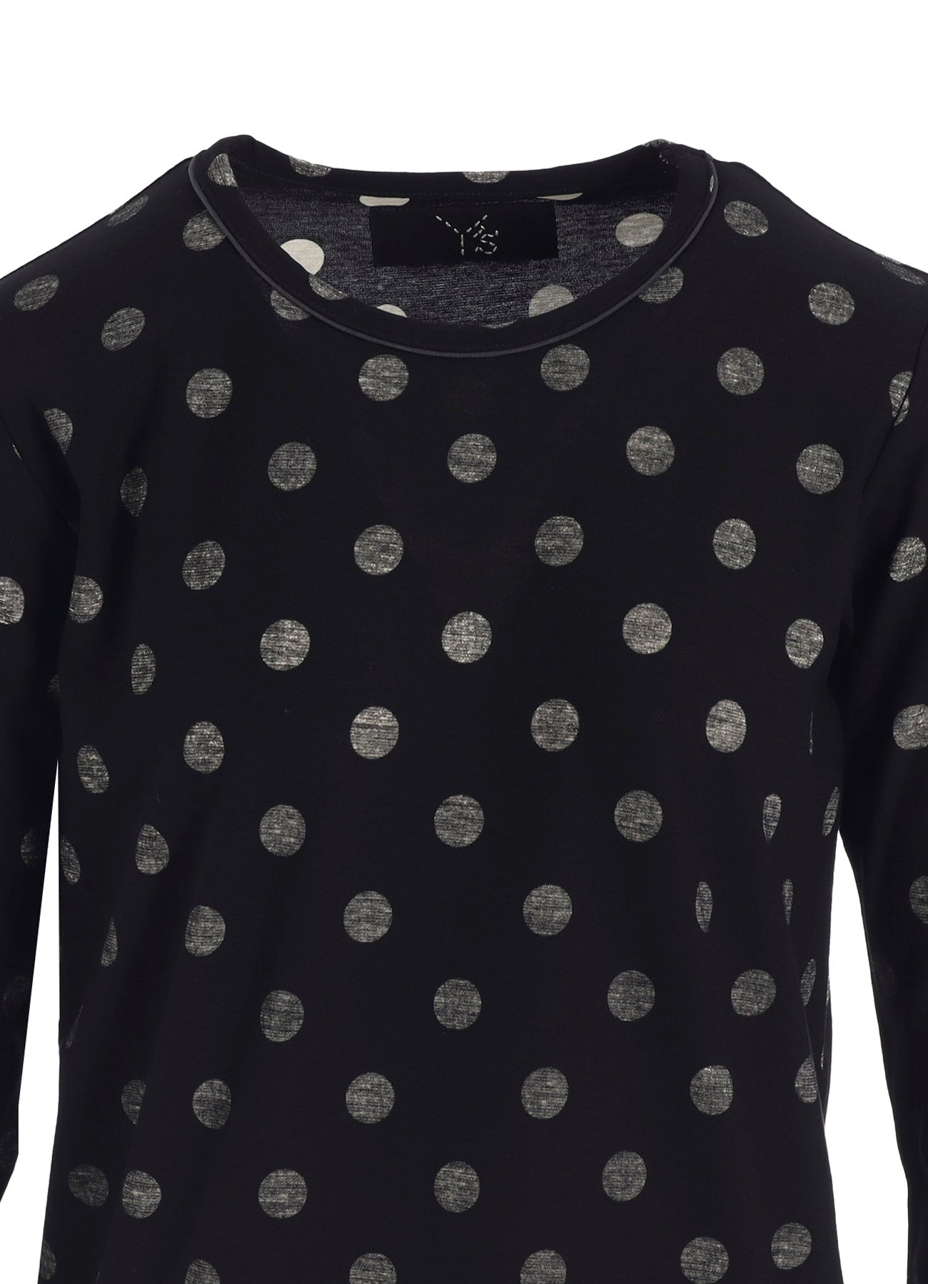 POLKA DOT Y'S STITCH LONG SLEEVE T