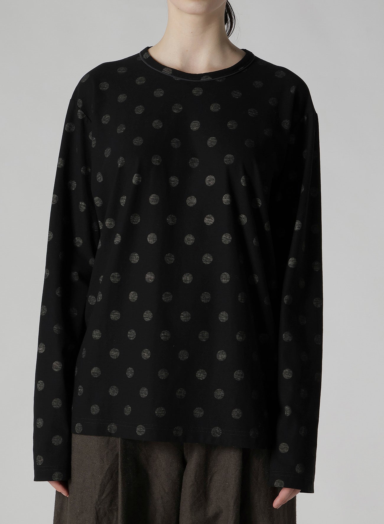 POLKA DOT Y'S STITCH LONGSLEEVE BIG T