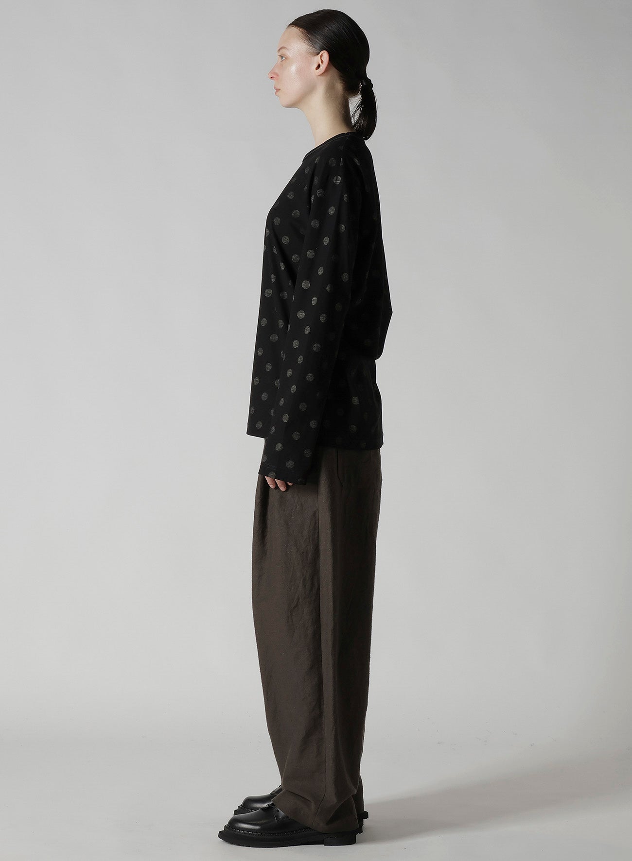 POLKA DOT Y'S STITCH LONGSLEEVE BIG T