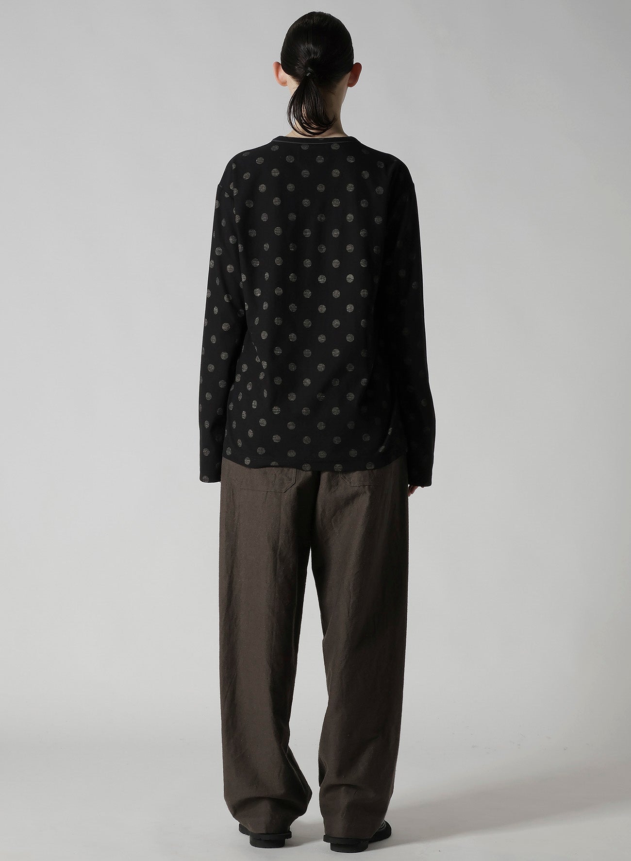 POLKA DOT Y'S STITCH LONGSLEEVE BIG T
