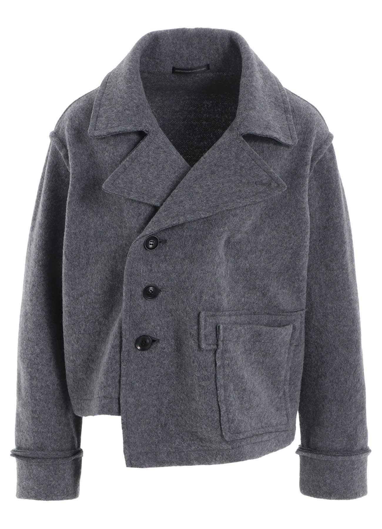 W/NY BOILED WOOL/FLEECE H-SHORT J