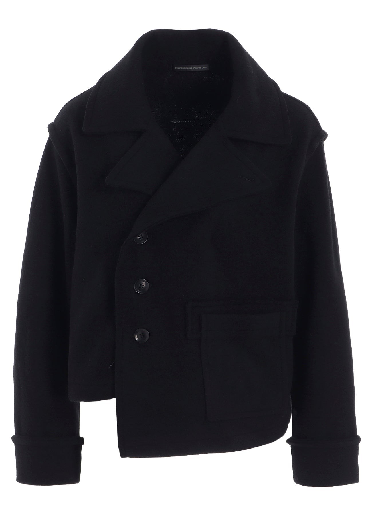 W/NY BOILED WOOL/FLEECE H-SHORT J