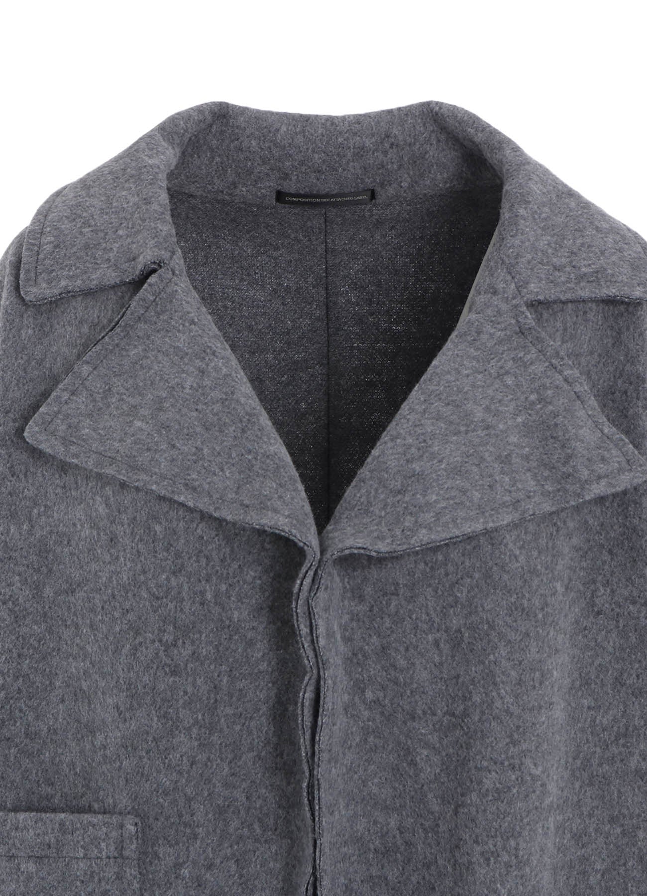 W/NY FLEECE LONG COAT
