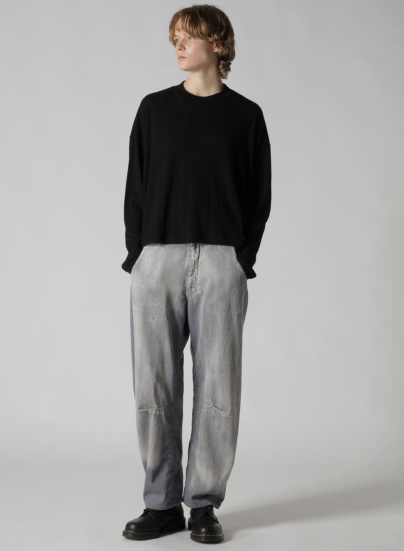 SOFT RANDOM RIB SHORT T