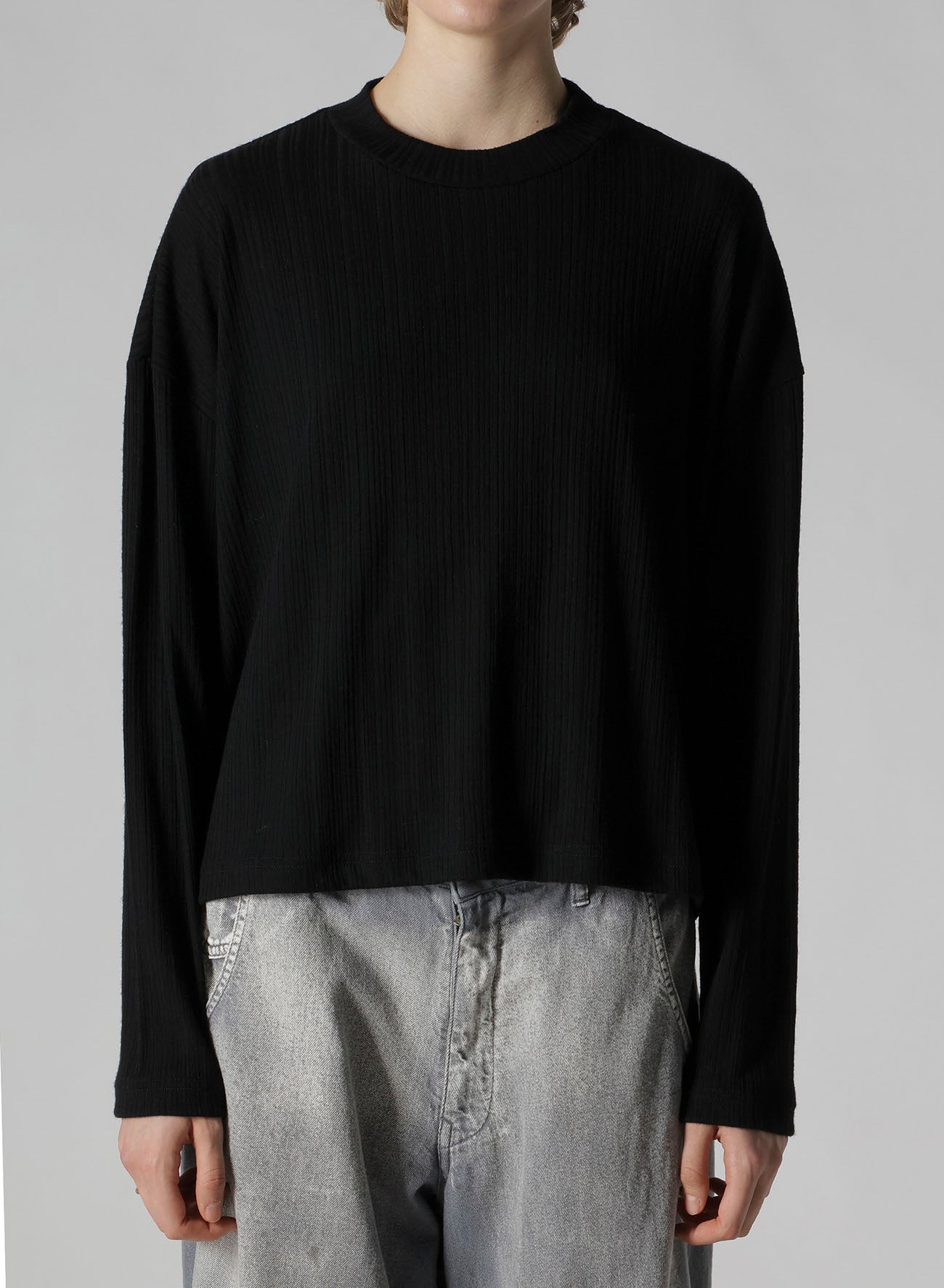 SOFT RANDOM RIB SHORT T