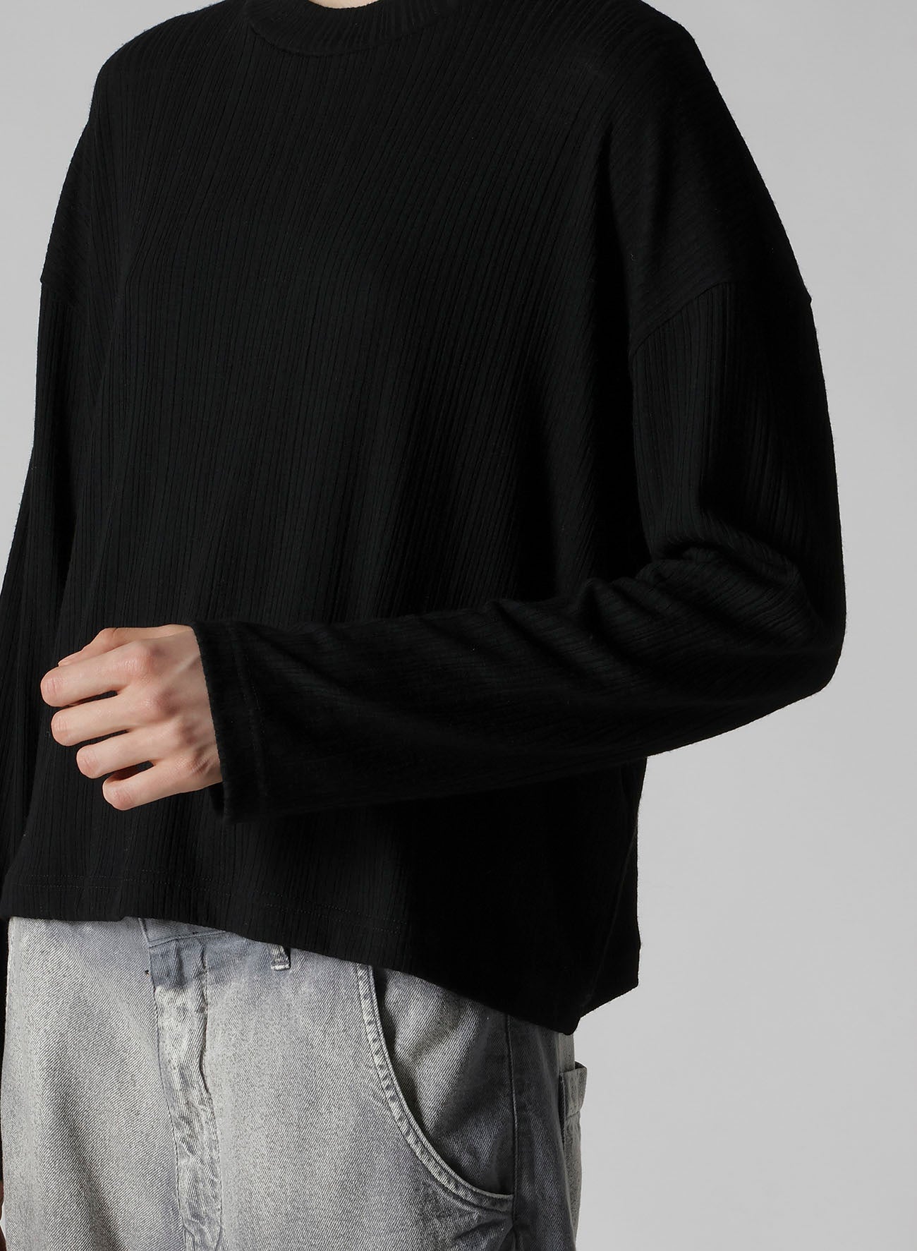 SOFT RANDOM RIB SHORT T