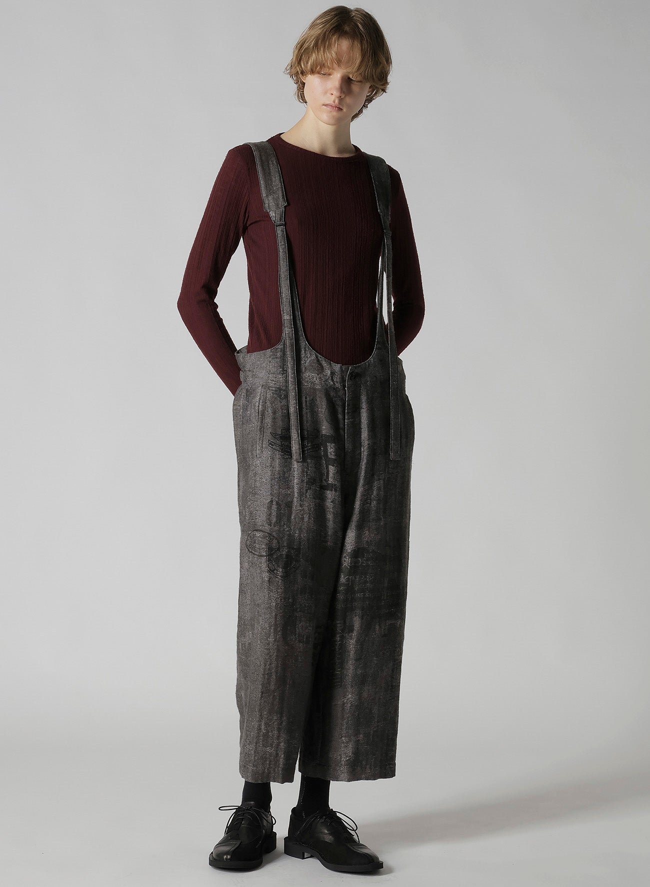 SOFT RANDOM RIB ROUND NECK T