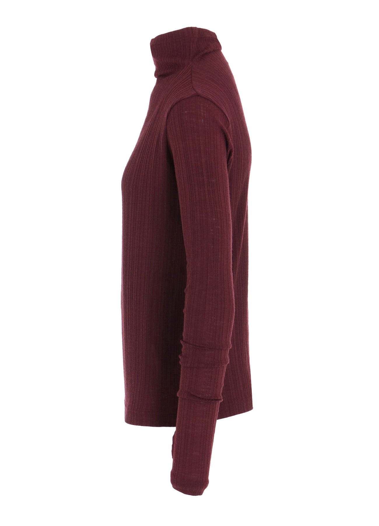 SOFT RANDOM RIB HIGH NECK T