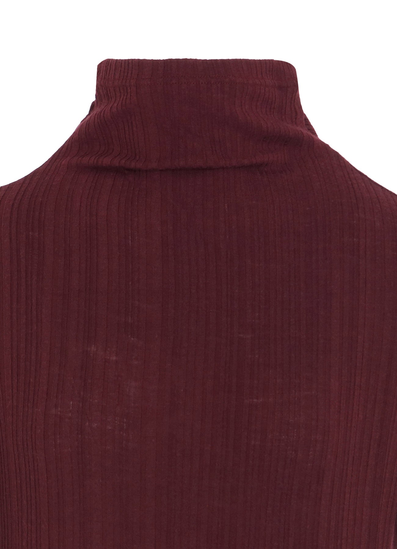 SOFT RANDOM RIB HIGH NECK T