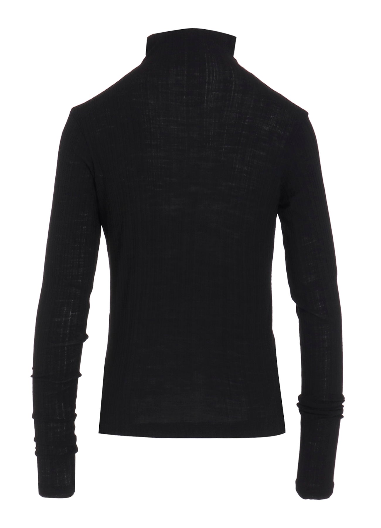 SOFT RANDOM RIB HIGH NECK T
