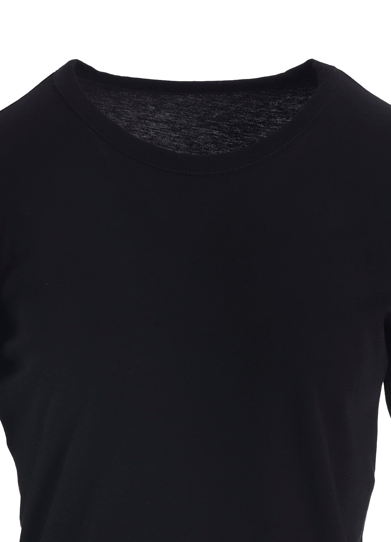 HARD-TWISTED JERSEY ROUND NECK LONG SLEEVE T