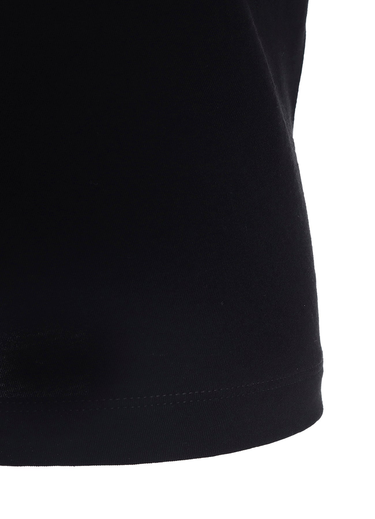 HARD-TWISTED JERSEY ROUND NECK LONG SLEEVE T