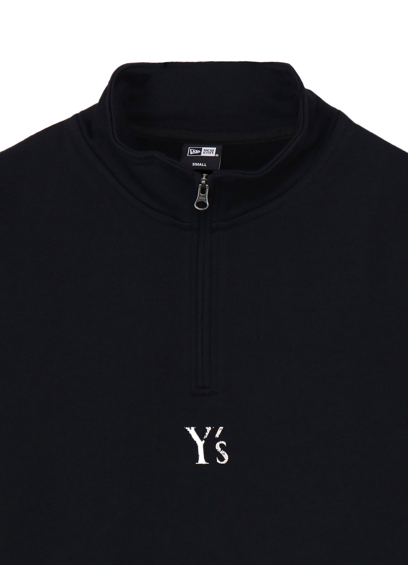 Y's × New Era OVERSIZED SWEAT HALF-ZIP