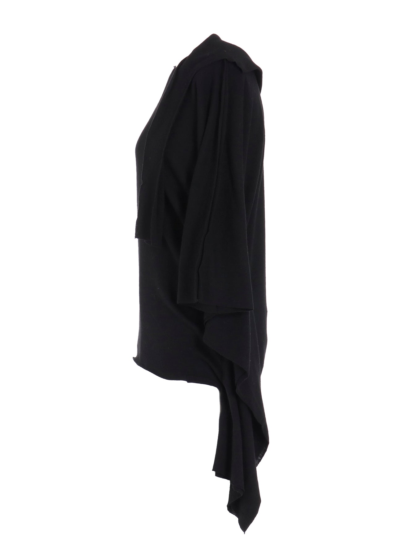 W/NY JERSEY DOLMAN SLEEVE RIBBON PULLOVER