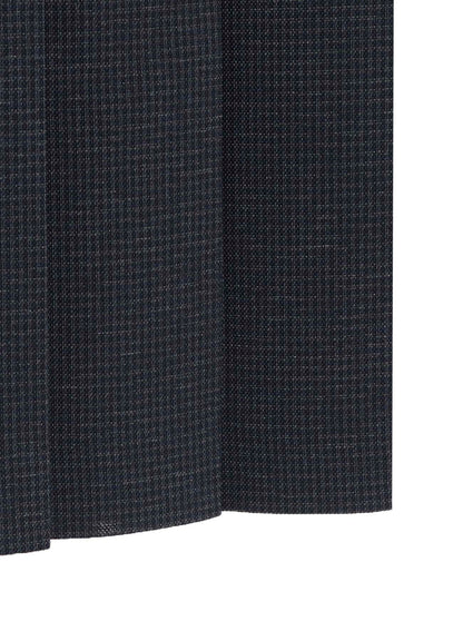 LENO CLOTH HOUNDSTOOTH PLETED SKIRT