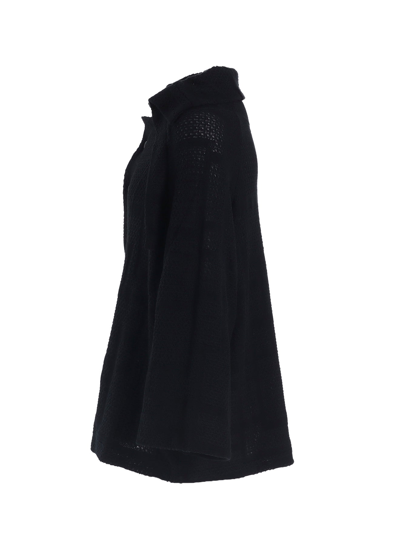 GEOMETRIC SHEER JQ COLLARED RAGLAN CD