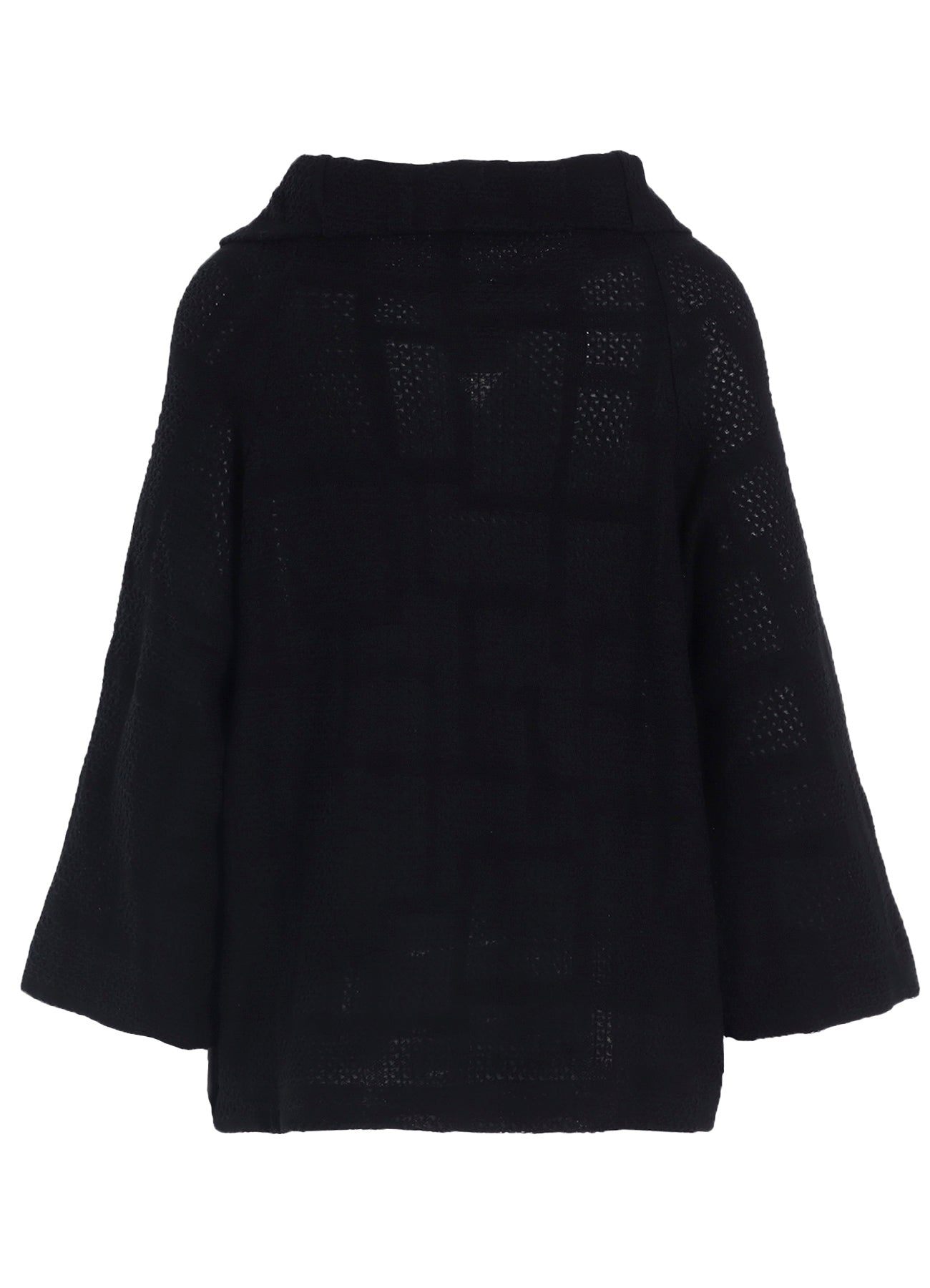 GEOMETRIC SHEER JQ COLLARED RAGLAN CD