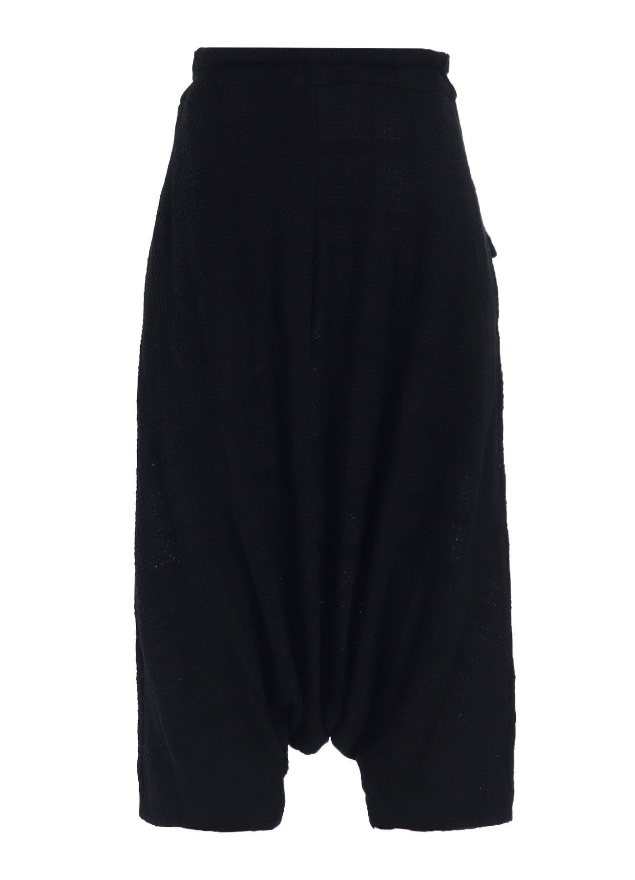 GEOMETRIC SHEER JQ POCKET SAROUEL PANTS