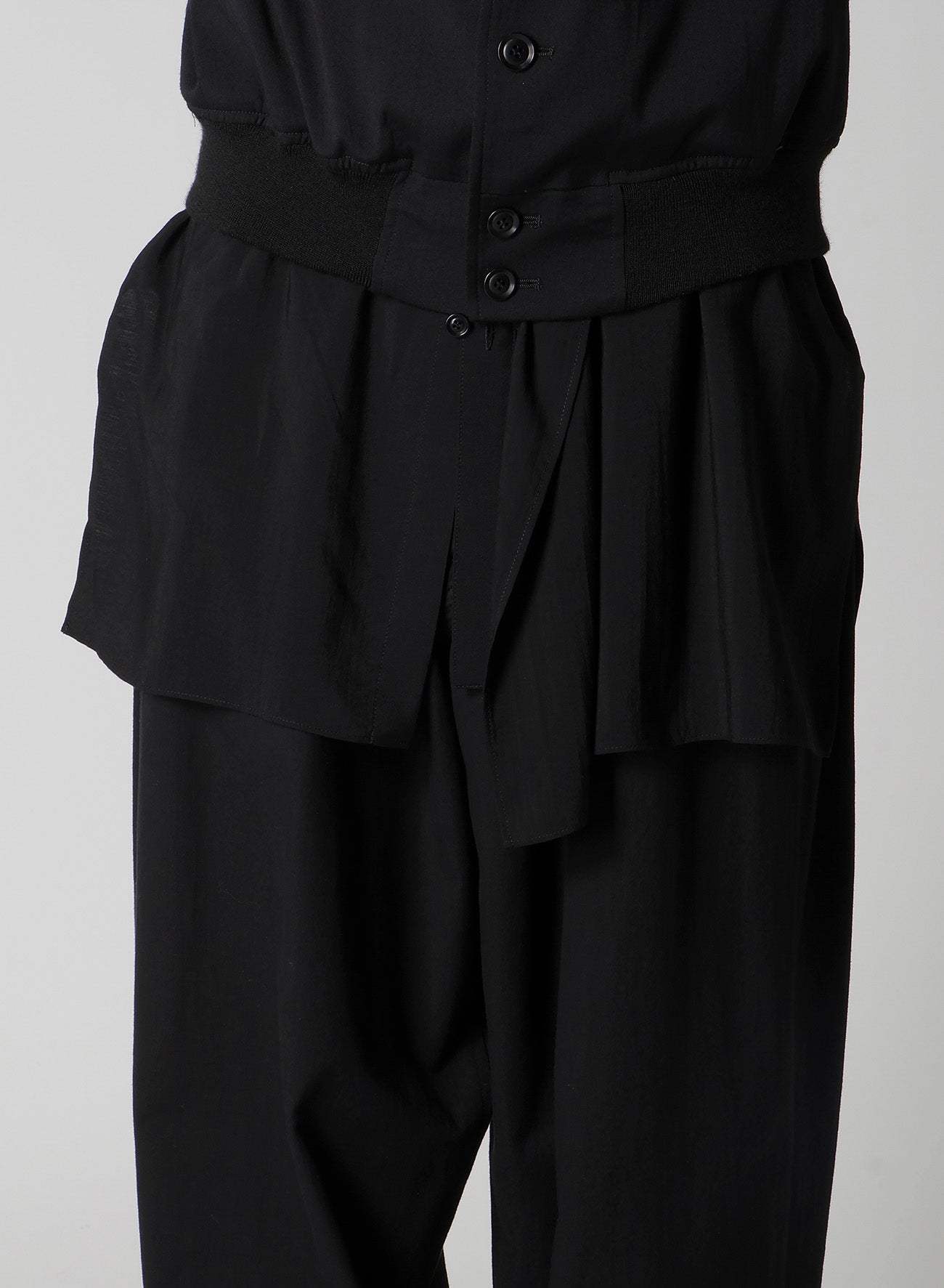 WOOL BREND TWILL SHIRT COLLAR BLOUSON