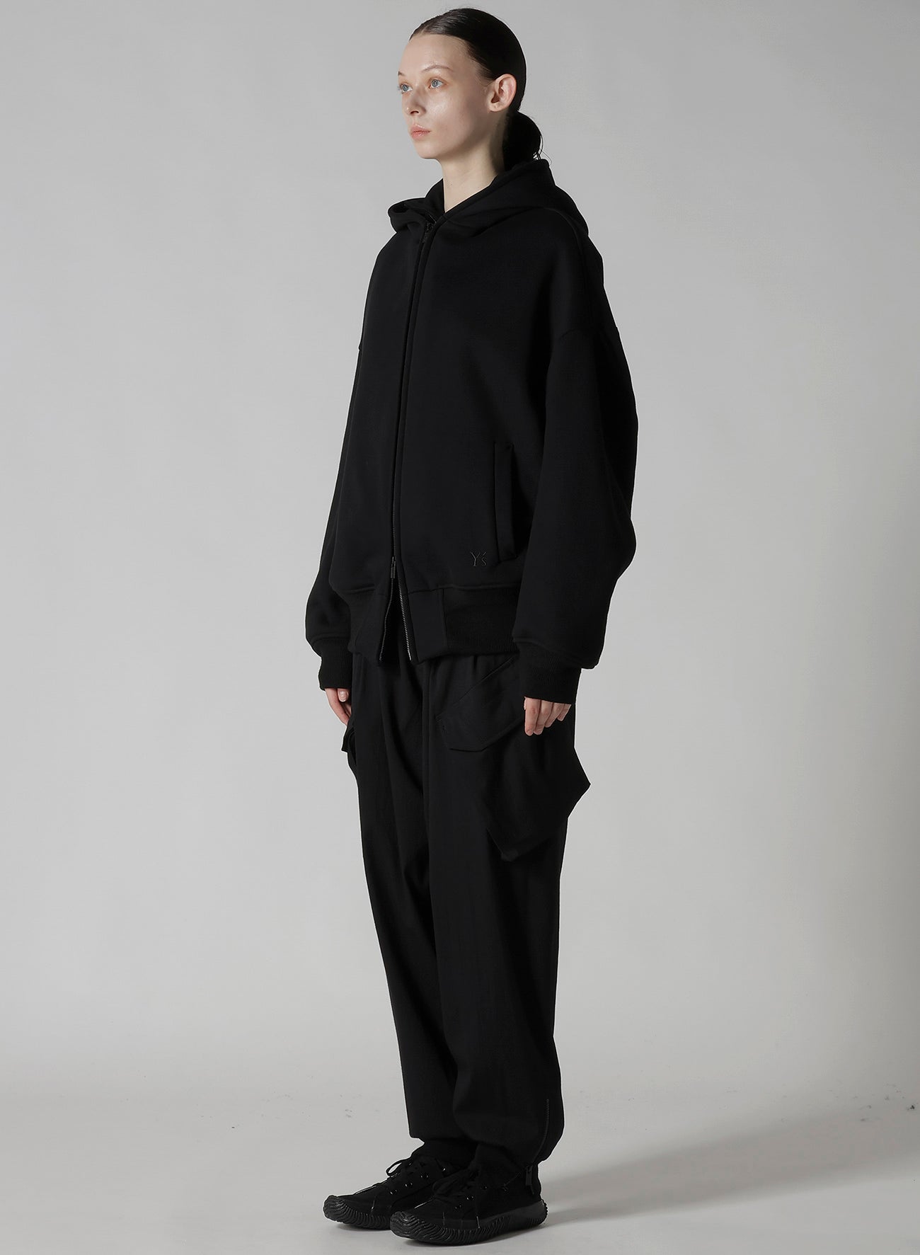 HEAVY FLEECE COLLARED BLOUSON