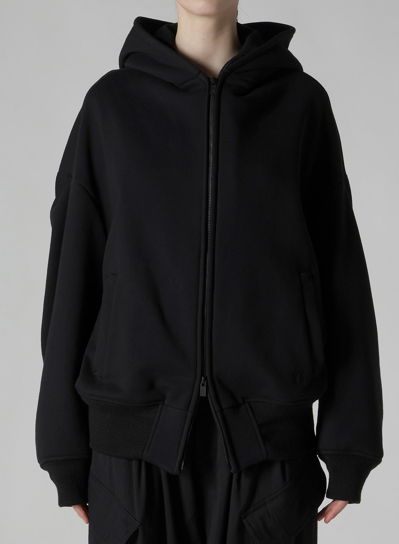 HEAVY FLEECE COLLARED BLOUSON